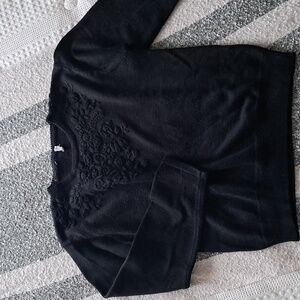 Black sweater top